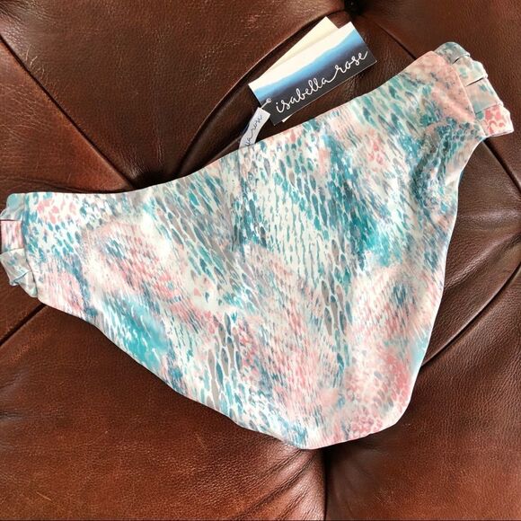 Isabella Rose Ring Side Hipster Bikini Bottom NWT L - Picture 6 of 7